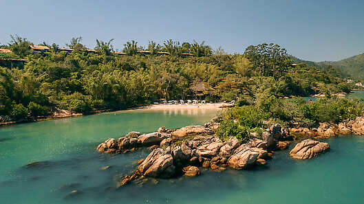 Aerial View of Ponta dos Ganchos Resort
