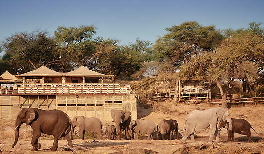 Savute Elephant Lodge Exterior 