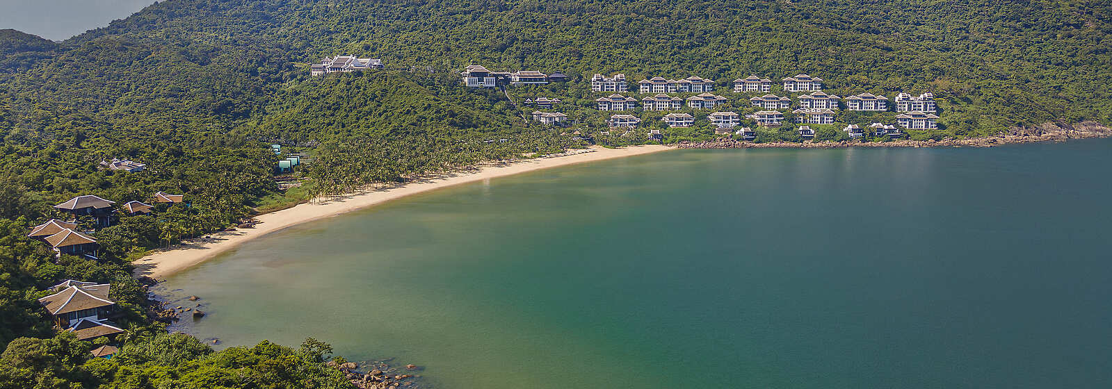 Aerial View of InterContinental Danang Sun Peninsula Resort