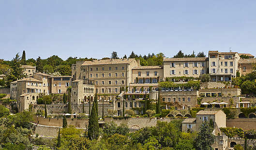 Aerial View of Airelles Gordes, La Bastide