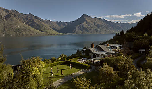 Aerial View of Rosewood Matakauri