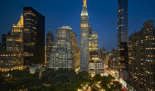 Aerial View of The New York EDITION