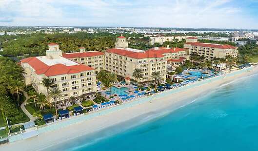 Aerial View of Eau Palm Beach Resort & Spa