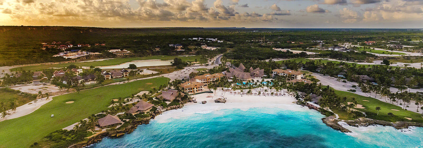 Aerial view of Eden Roc Cap Cana
Private beach, Beachfront Suites, Jack Nicklaus Punta Espada 18 holes golf course