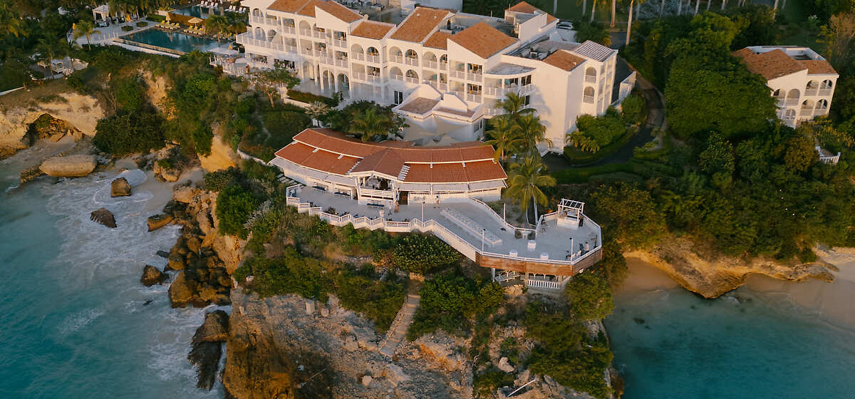 Aerial View of Malliouhana Resort