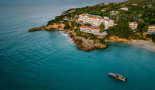 Aerial View of Malliouhana Resort Anguilla