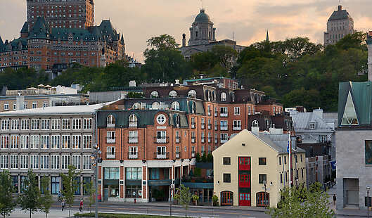 Aerial View of Auberge Saint-Antoine