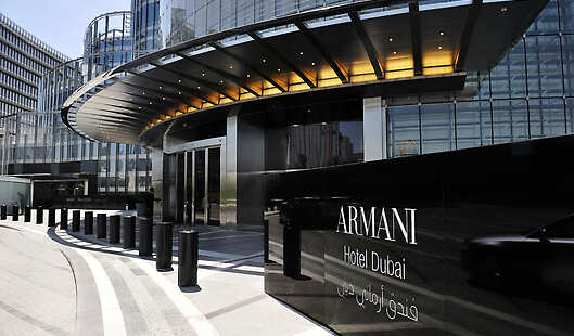 Armani Hotel Dubai Entrance