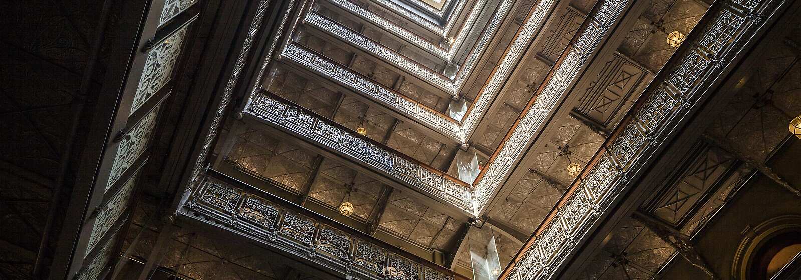 The Atrium upward view