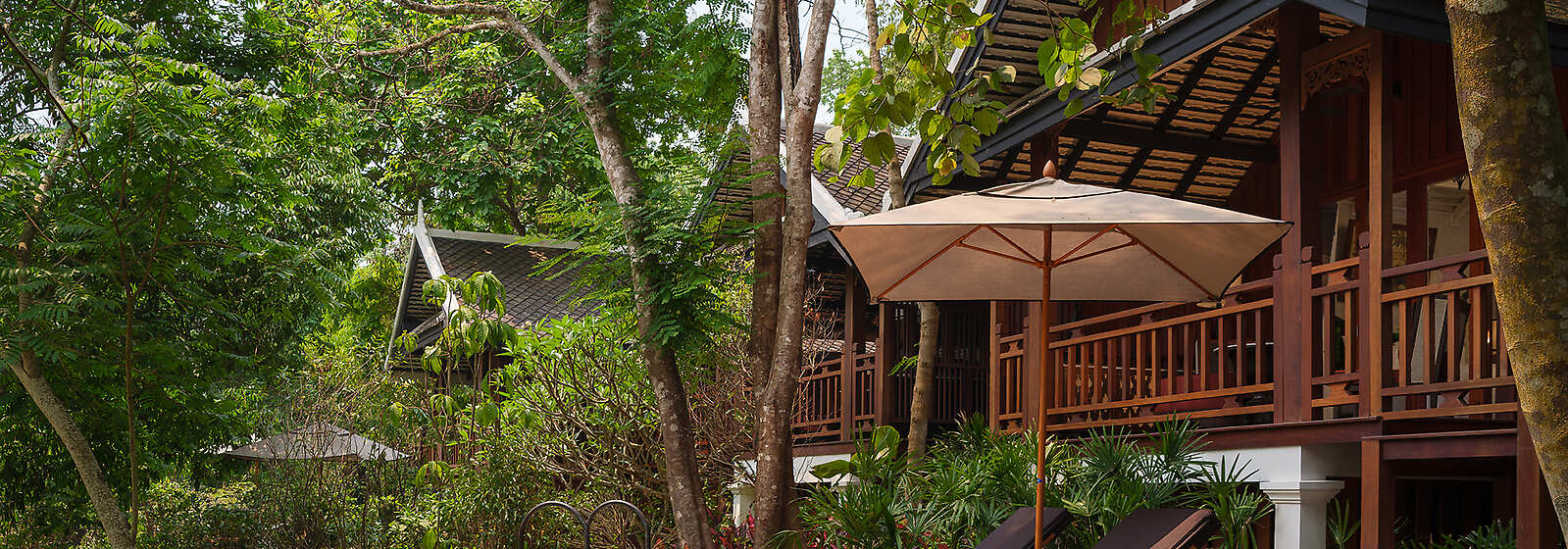 Waterfall Pool Villa Terrace and Private Pool