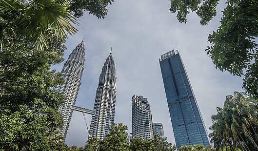 Exterior of Four Seasons Hotel Kuala Lumpur
