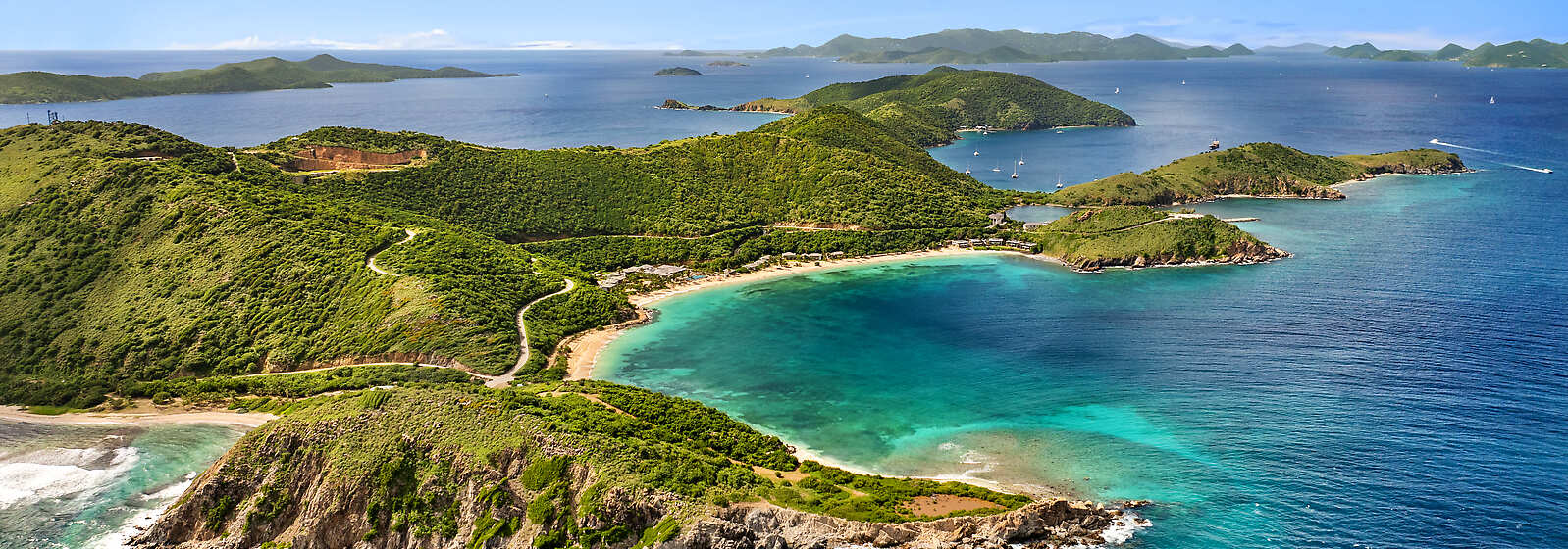 Aerial View of Peter Island Resort