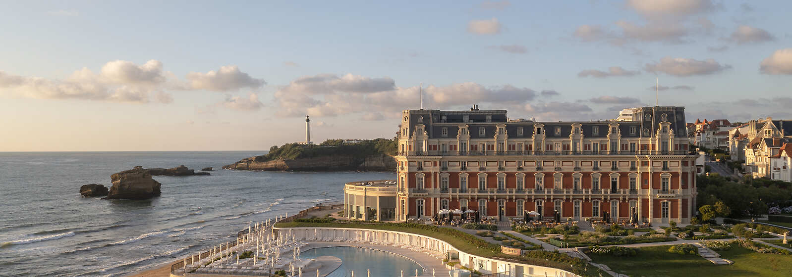 Aerial View of Hôtel du Palais