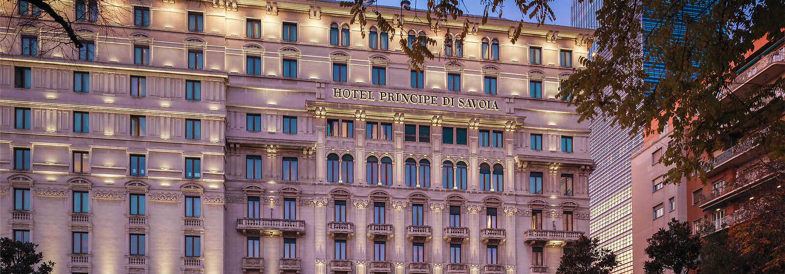 Hotel Principe di Savoia facade