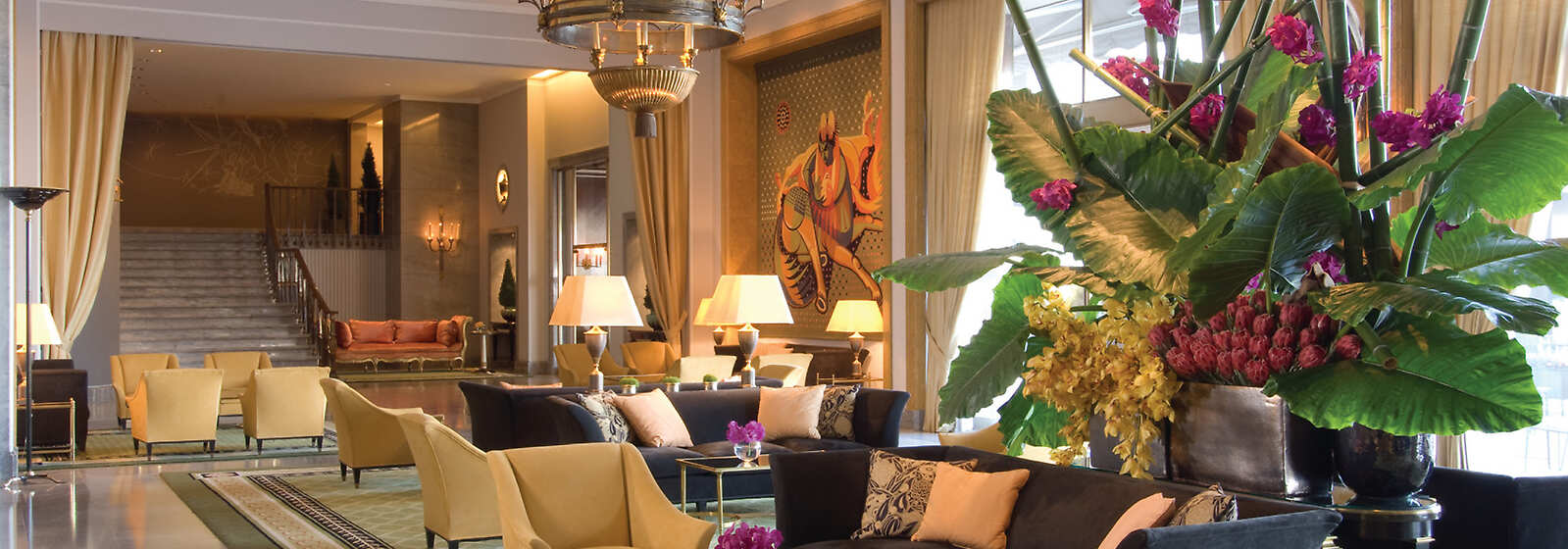 Walk through the Hotel’s outstanding art collection