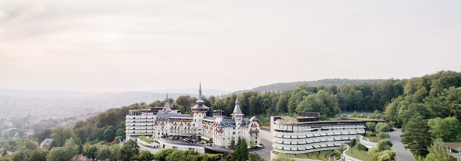 Aerial View of The Dolder Grand