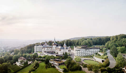 Aerial View of The Dolder Grand