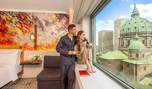 Guestroom Overlooking the Cathédrale Marie-Reine-du-Monde