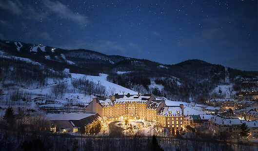 Aerial View of Fairmont Tremblant