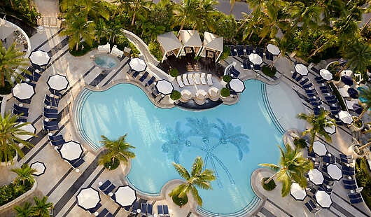 Aerial View of Swimming Pool