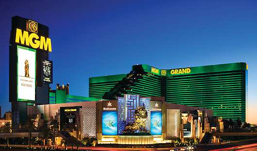 Exterior View of MGM Grand