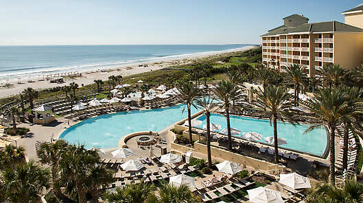 Aerial View of Omni Amelia Island Resort