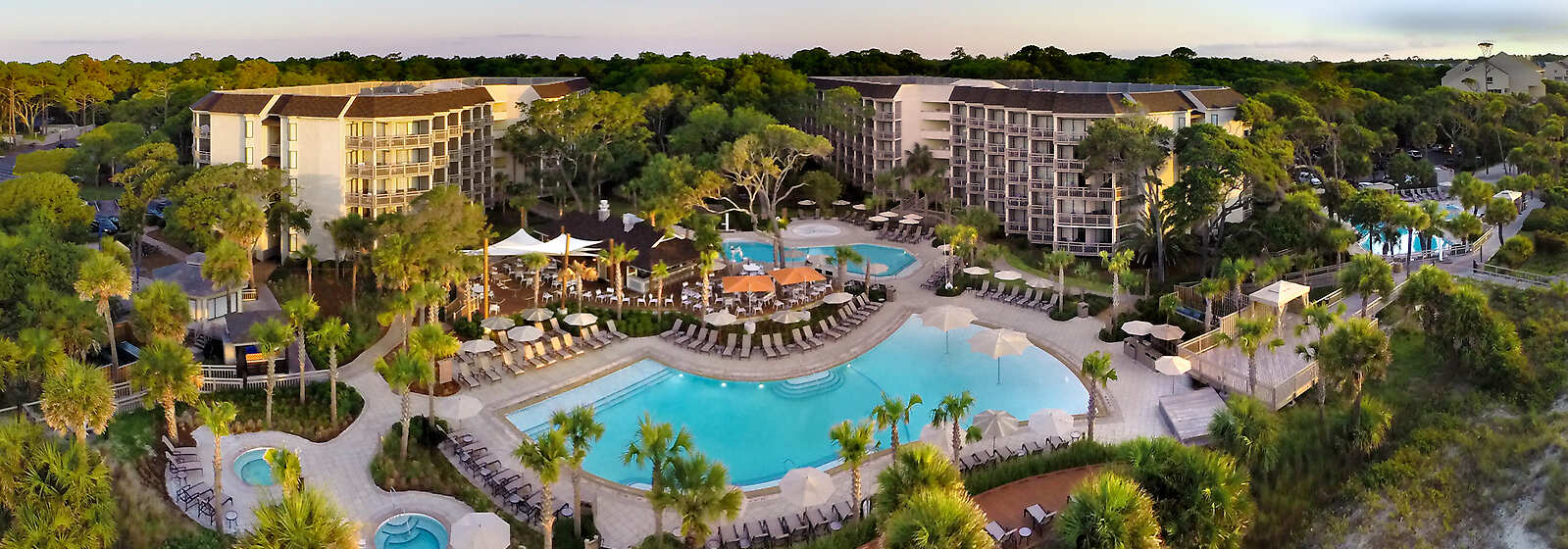 Omni Hilton Head Oceanfront Resort Ariel View