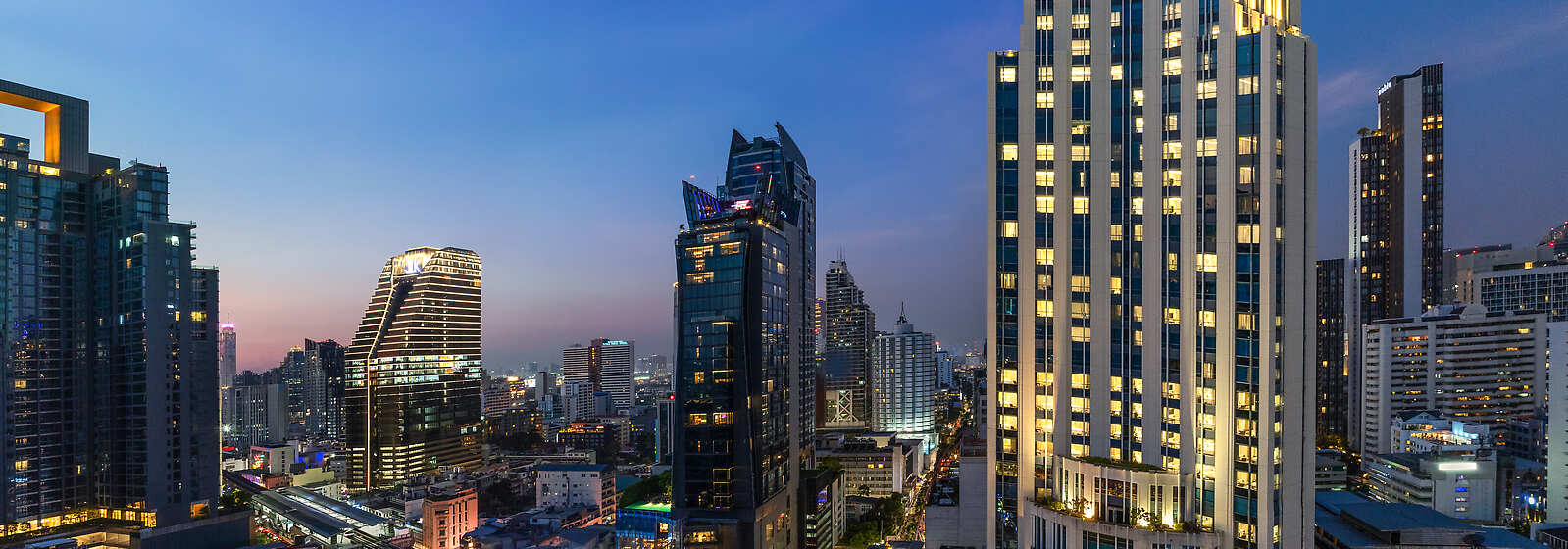 Aerial View of Sofitel Bangkok Sukhumvit