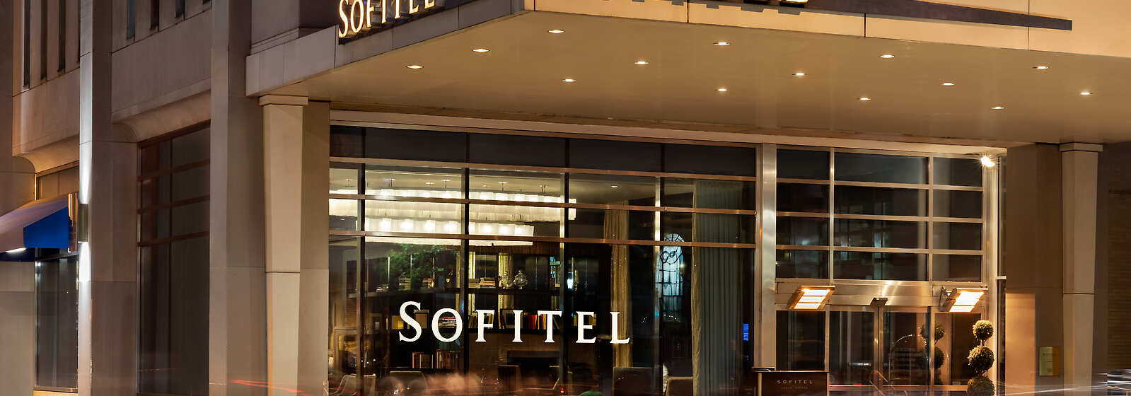Sofitel Hotel Philadelphia at Rittenhouse Square Entrance