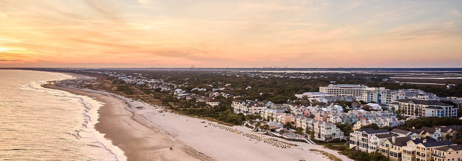 Aerial view of Wild Dunes Resort