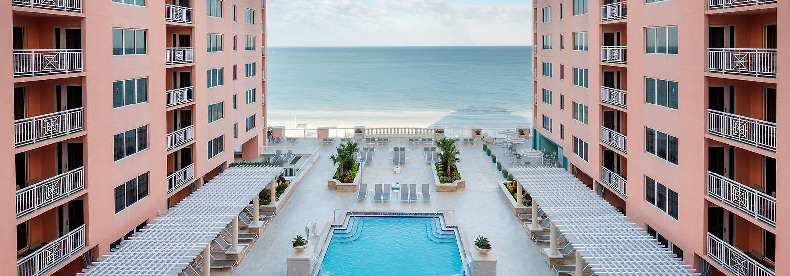 Aerial View of Swimming Pool