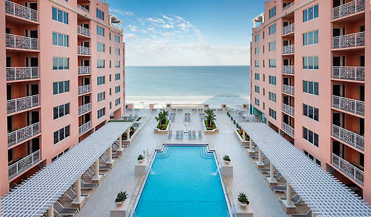 Aerial View of Swimming Pool