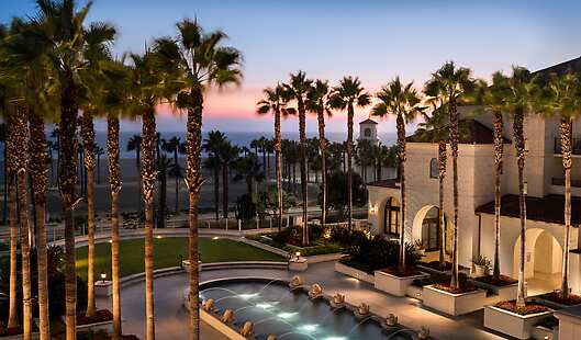 Aerial View of Hyatt Regency Huntington Beach Resort and Spa
