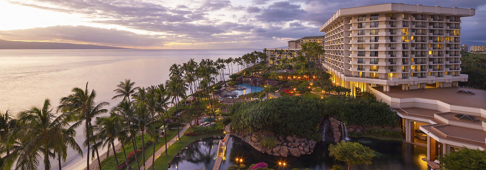 Exterior of the resort