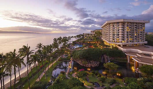 Exterior of the resort