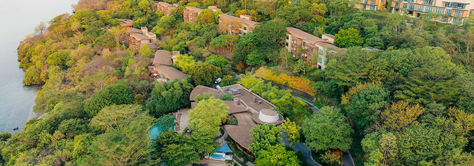 Aerial View of Andaz Peninsula Papagayo Resort, Costa Rica