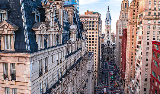 Aerial View of The Bellevue Hotel