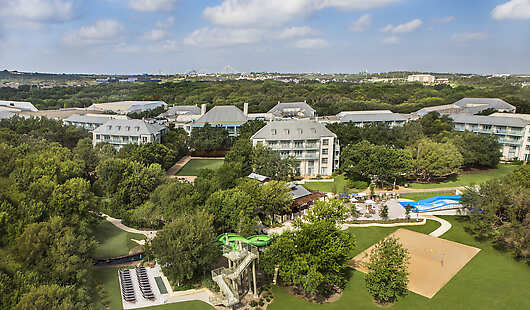 Aerial View of Hyatt Regency Hill Country Resort
