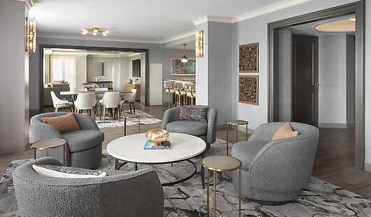 Presidential Suite Living Area