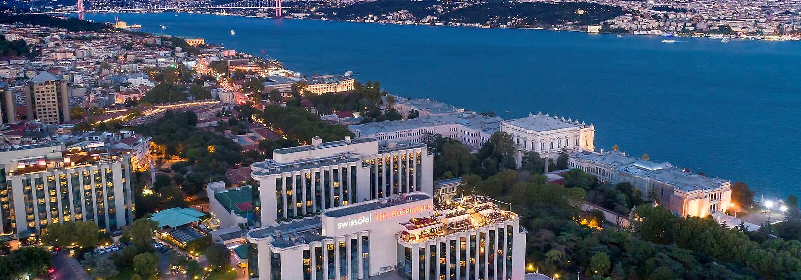 Aerial View of Swissotel The Bosphorus