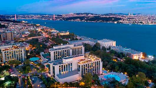 Aerial View of Swissotel The Bosphorus