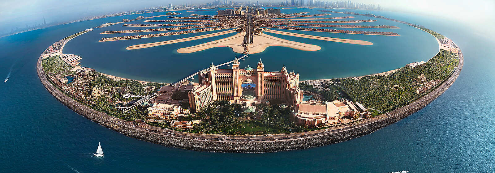 Aerial View of Atlantis The Palm, Dubai