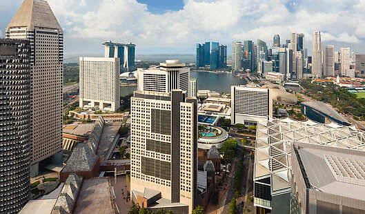 Conrad Singapore Marina Bay Exterior