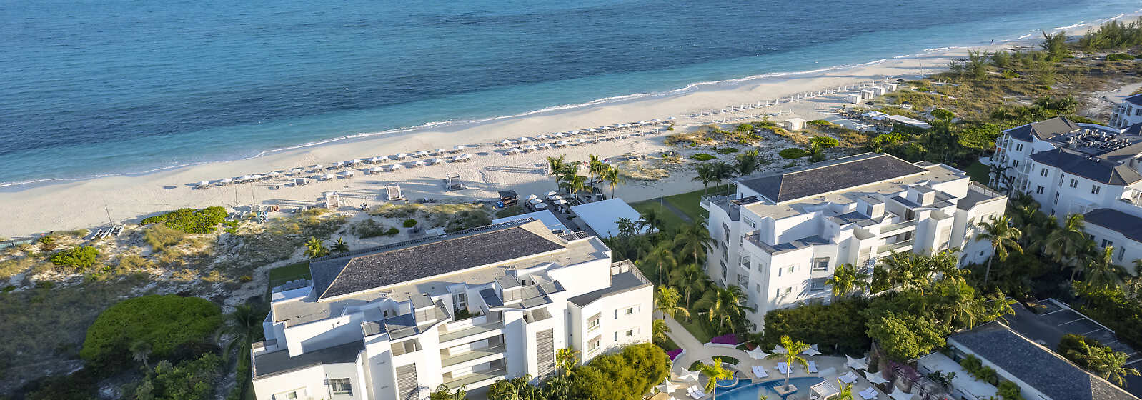 Aerial View of Wymara Resort + Villas