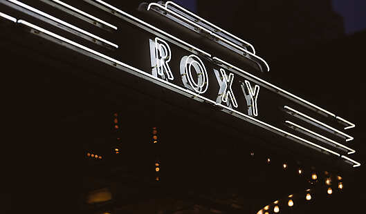 Roxy Hotel Neon Marquee
