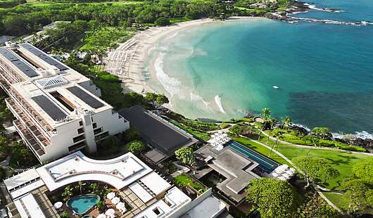 Adults only infinity pool overlooking the beach, brand new Wellness Spa.