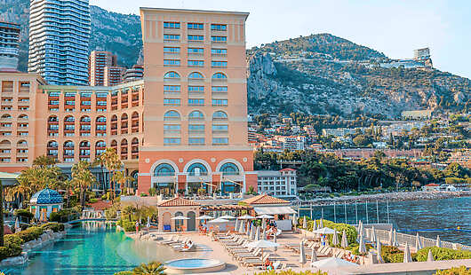 Aerial View of Monte Carlo Bay Hotel & Resort