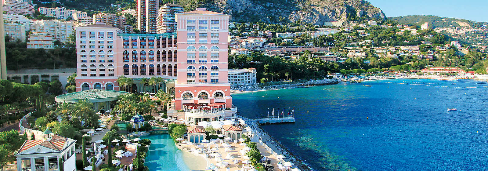 Aerial View of Monte Carlo Bay Hotel & Resort