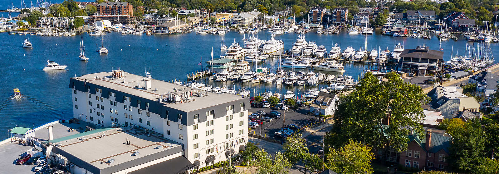 Beautiful location right on the Annapolis Harbor.