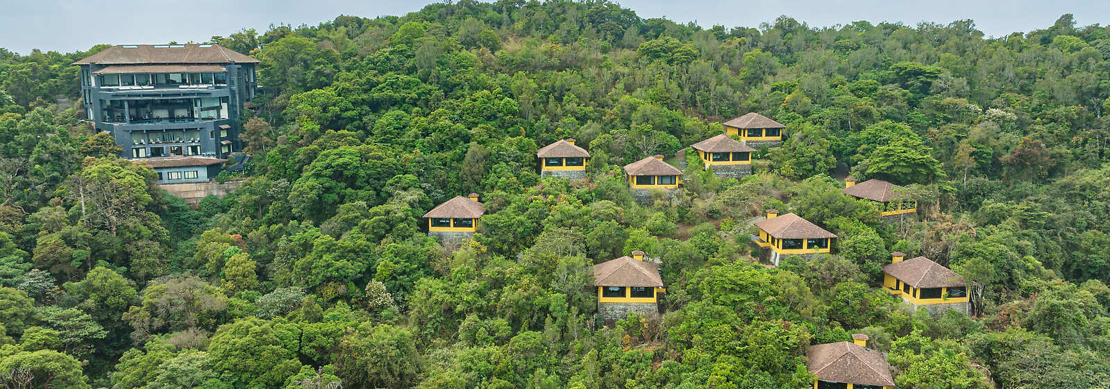 Aerial View of Taj Madikeri Resort & Spa, Coorg